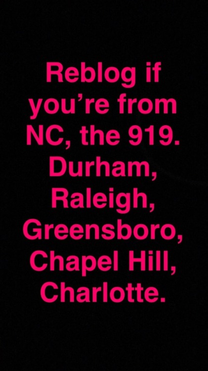 kexiahcruz: noyoudontknowme:  bullcityjcboi: Durham  Durham   Greensboro/Winston-Salem/High Point/Bu