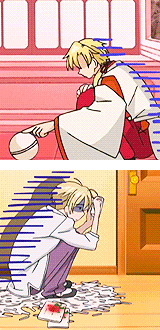 goudztv:  Tamaki moping in the corner | Requested by kuzumakies 