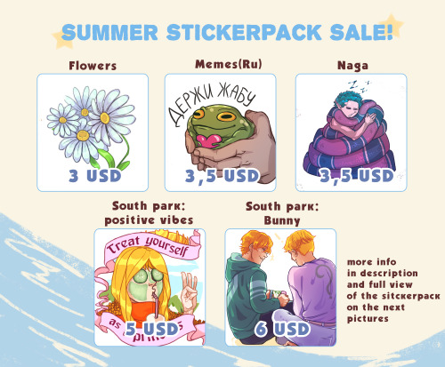 A little summer sale which i was planned to have extra money but my tablet got broken so now all the