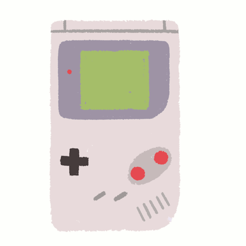 drawedgoods:  Kinda mad at myself that I held onto all the nintendo handhelds I’ve owned except my original gameboy. Also wow these animations are fun to do. -Dale