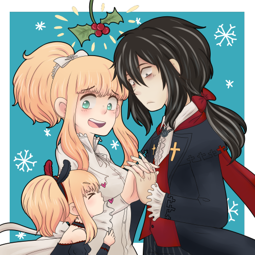 Märchen Christmas to @paradoxalwildcard !!! :^D so i’m your secret santa, and since you’ve been a go