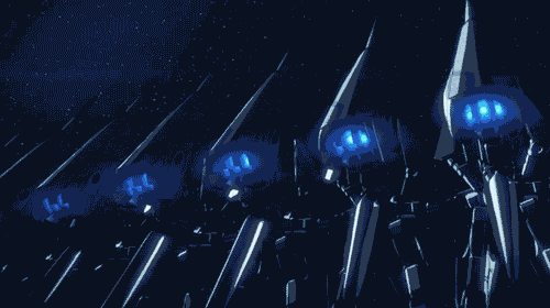 kapitannemosworld:  This is the awe inspiring 256 Garde frame formation from Knights