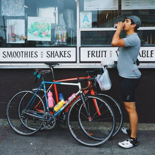 thebicycletree:  The best part of any ride… grub time. #fwdset #eddymerckx #iamspecialized #rapha #r