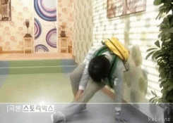 kebeans:     how to dramatically fall, twist your ankle and seek help by Lee Kiseop