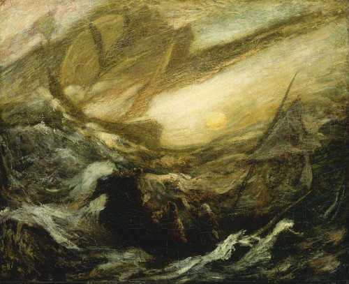 The Flying Dutchman (1887) - Albert Pinkham Ryder