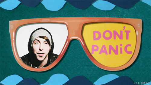 drellabove:  all time low // don't panic 
