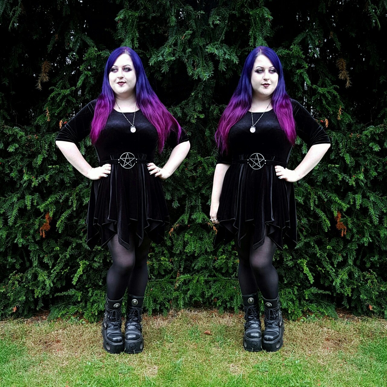 haus-of-grotesque:  ✨⛤🔮⛤✨ Dress from Corvus Corone Belt from The Pumpkin