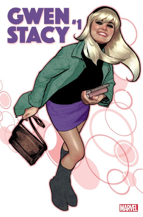 ultrameganicolaokay: Gwen Stacy #1 by Christos Gage and Todd Nauck. Cover by Adam Hughes. Out in Feb