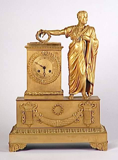 1. Anonyme, Pendule représentant Napoléon à la bataille de MontereauPhoto © RMN-Grand Palais (m