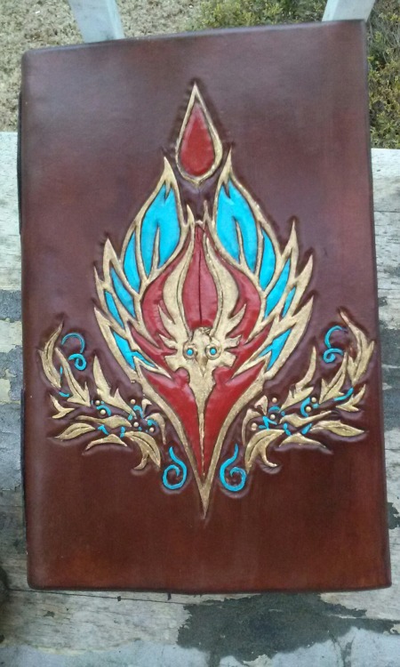 This is the awesome handmade journal I just got for my birthday!! Credit for the creation goes to http://wildling-child.tumblr.com/ THANK YOU SO MUCH! (Please do not remove caption or credit) 