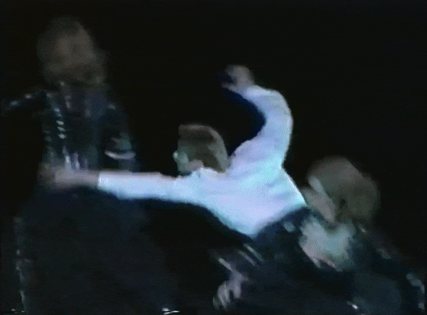 Andreas Bieber As Rudolf And Uwe Krger As Der Tod In The Original Production Of Elisabeth (1992)