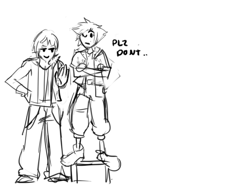 kellberry:  *points* and to your left you’ll find a collection of KH trash that I’ve drawn in the past couple weeks. Been drawing some ideas for Roxas for his comeback in KH3 maybe? If that even happens. That would be cool….I fully intended on