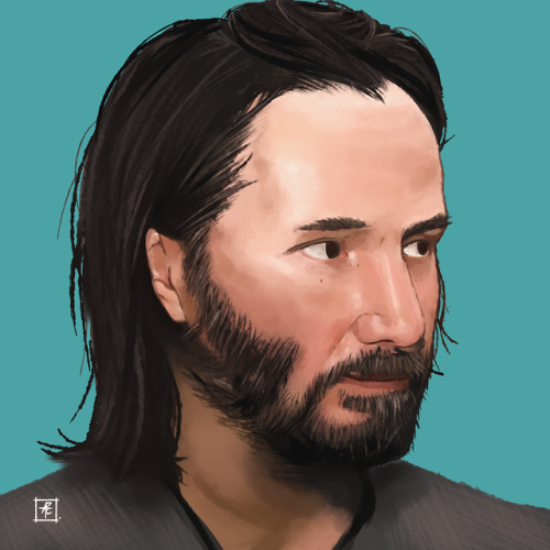 i did a photo study of keanu reeves + some of the most crackhead progress pics to have seen the ligh