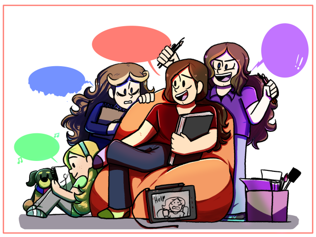 Hey! I was inspired by my friend @artsymeeshee and her art progress pic and decided to make my own as a quick destressor! For...