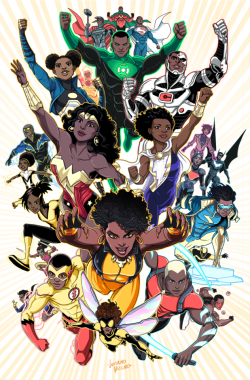 lucianovecchio:  Black Superheroes of the