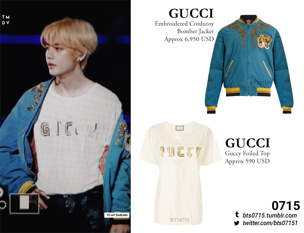BTS FASHION/STYLE FINDER — 181114 | Taehyung : Love Yourself Concert In...