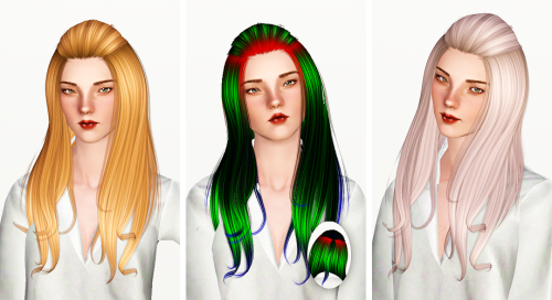  Mini Pompadours! - Alesso Aurora & Cazy MelodyCute hairs :3 Unfortunately Cazy Melody will ap