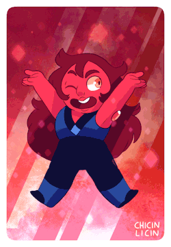 Chicinlicin: Whoop~ Excited Carnelian! :D  Set 1 | Set 2 | Set 3 | Set 4 | Everyone!