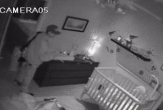 sixpenceee:  The Harris County Sheriff’s Office in Texas released a chilling video in the hopes that it will help lead to the identity of a suspect who crept through a couple’s home and loomed over their baby as he slept. The incident, which occurred