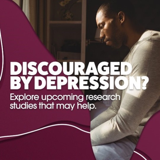 Discouraged by depression?