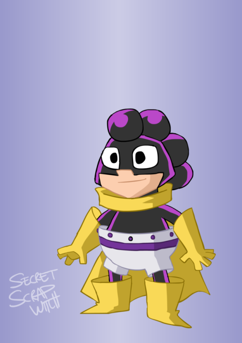sandyscrapwitchart:Drew some My Hero Acadamia characters to the style of Justice League Action/Shane