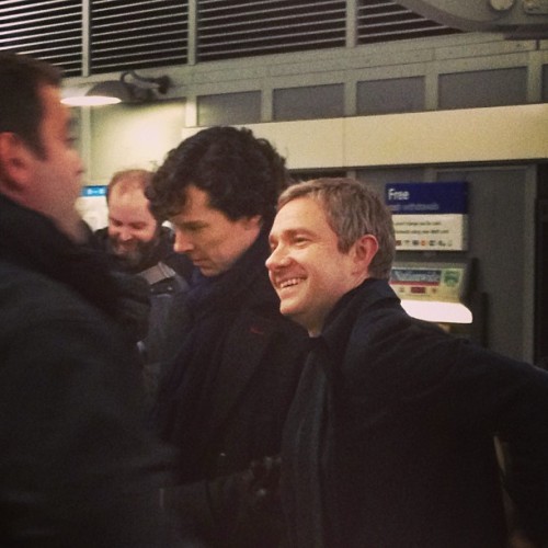 221bsweetheart:when-you-remove-the-impossible:is this real?ooh haven’t seen these pix before <3
