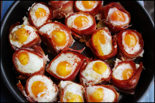 BACON, EGG, AND POTATO CUPSAdapted from Mom, What’s for Dinner? Serving size: 6 cups Ingredients: 6 