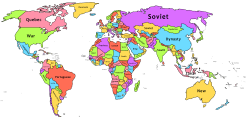 These are the most recurrent words on the english wikipedia pages of each country.