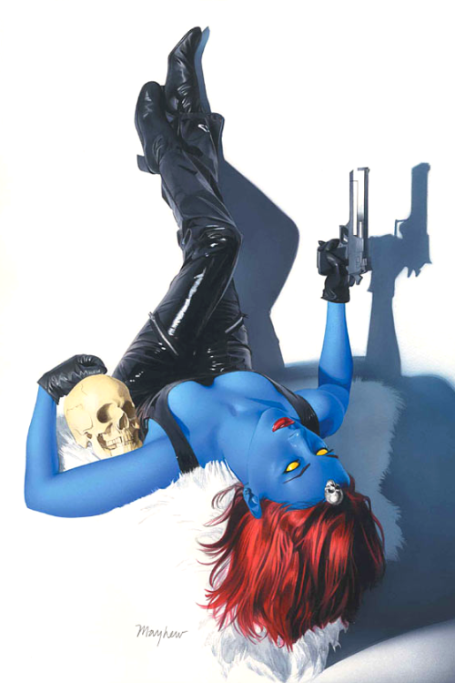 league-of-extraordinarycomics:Mystique by Mike Mayhew.