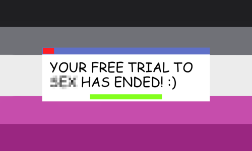 I Thought Free Trial Agender Was A Pretty Funny Joke So I Made These For The Aroace Community