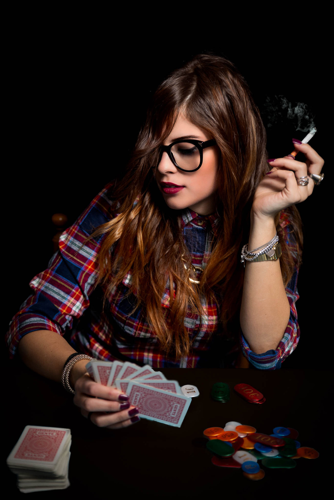 Lady Smoking