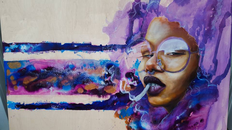 sandboxsimba: blackartdepot: The art of the talented Sloan Siobhan. These pieces