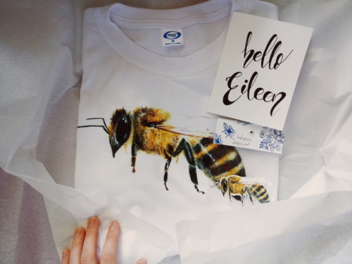 I&rsquo;m so happy and grateful to you kind humans for shopping at my Etsy! Both Bee-tees are gone, 