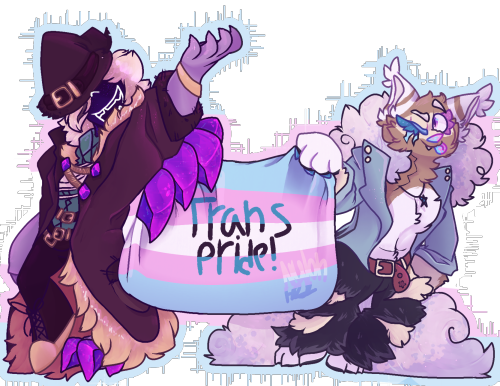 As A Trans Person I Most Definitely Do Not Project Onto My Characters And Headcannon Half Of Them As