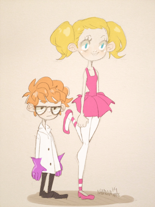 starrypier:also, deedee and dexter ´w`