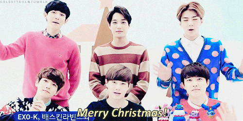 celestyeol:  EXO-K wishing you a Merry Christmas~ ♡ 