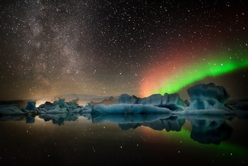 XXX travelthisworld:  Milky Mirror ♦ Auster-Skaftafellssysla, Iceland photo