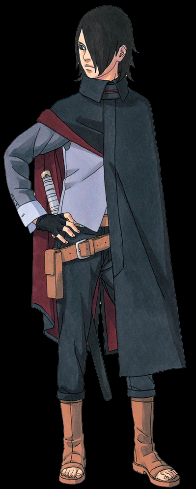 timeskip boruto with Sasuke's cloak and sword looks so damn fire 🔥
