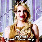 ohscreamqueens:   Chanel Oberlin in every episode » Ghost Stories (1x09)   