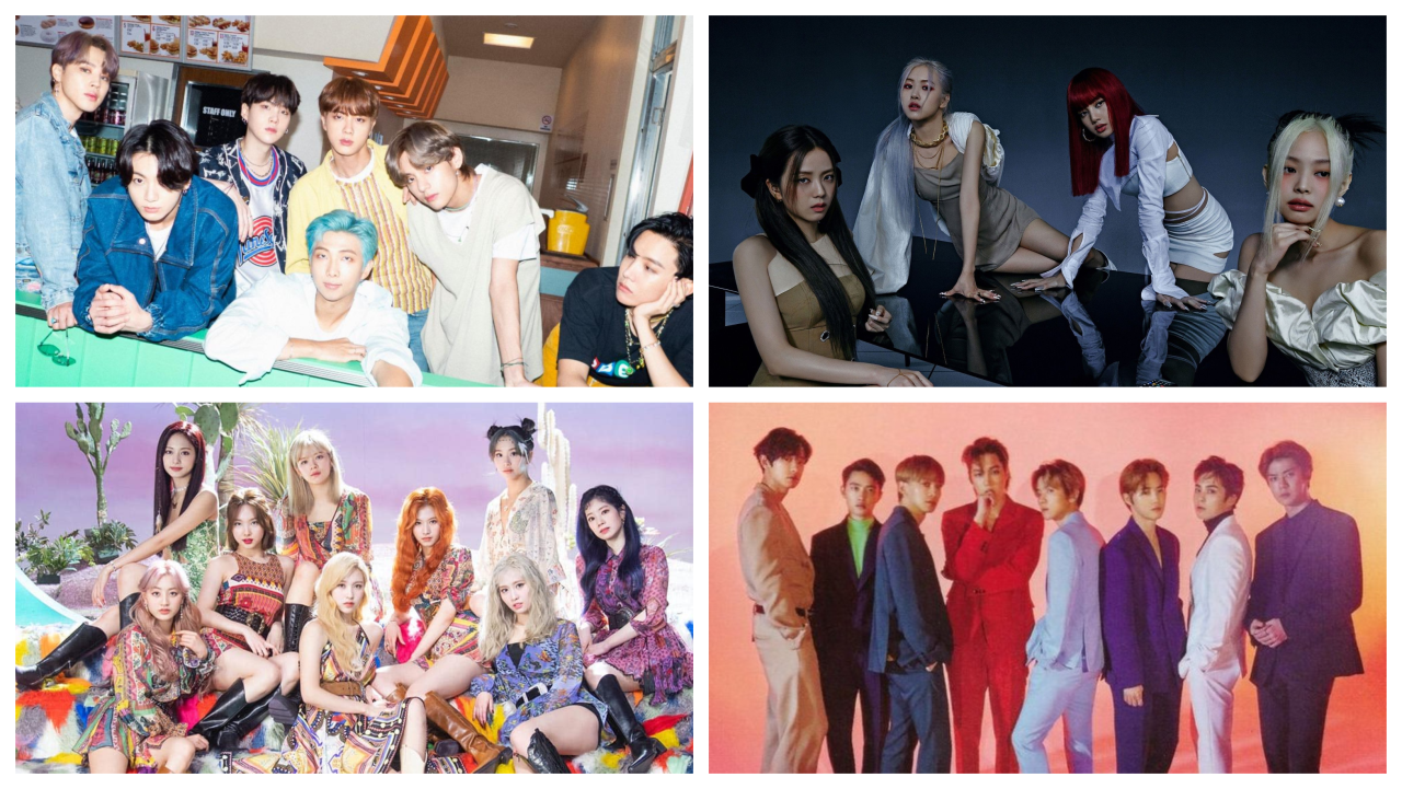 Bts Blackpink Twice Exo Are The Most Viewed K Pop Groups On Youtube For The