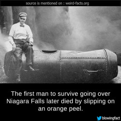 mindblowingfactz:    The first man to survive