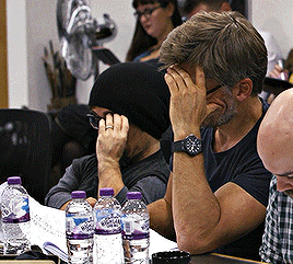 kylos:The Game of Thrones cast at the last script reading