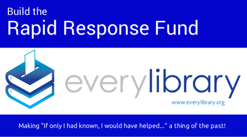 everylibrary: Help make “If I had only known, I would have helped my Library” a thing of
