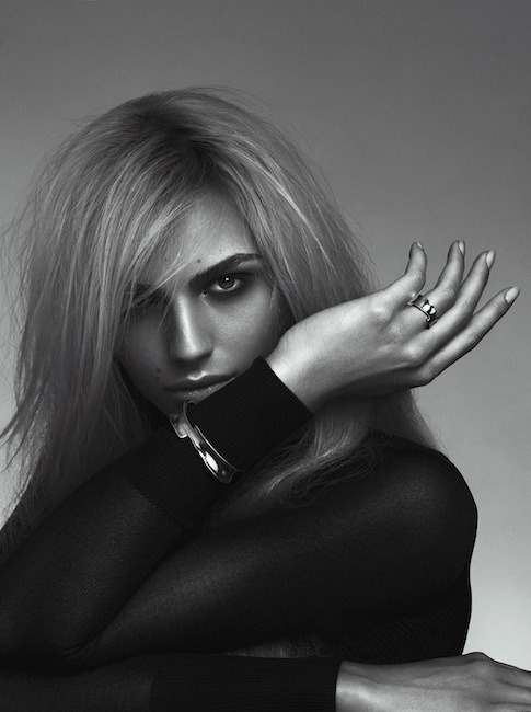 andrejpejicpage:  Andrej Pejic X Sam Synder Campaign.www.rowanpapier.com  Photo by