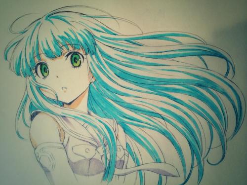 fileth:  Twitter / fusuke208: 昨夜描いてた落書き。きゅーそくせんこー。(すみません、まだ1話しか観てません) 