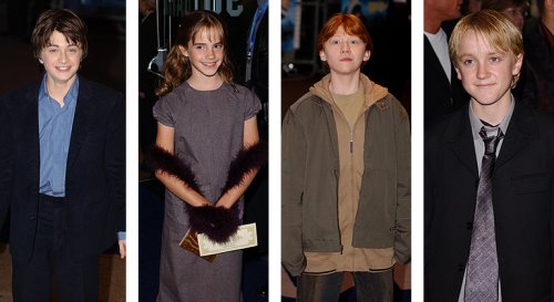 potribugods:10 Years Of Harry Potter Premieres(x)thank god somebody started picking out your clothes