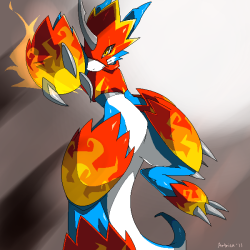 brel00ms:  Flamedramon: Fire Rocket by *Jiayi