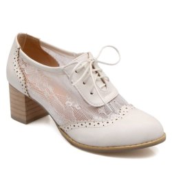 okaywowcool:  lace oxfords - ฟ.71