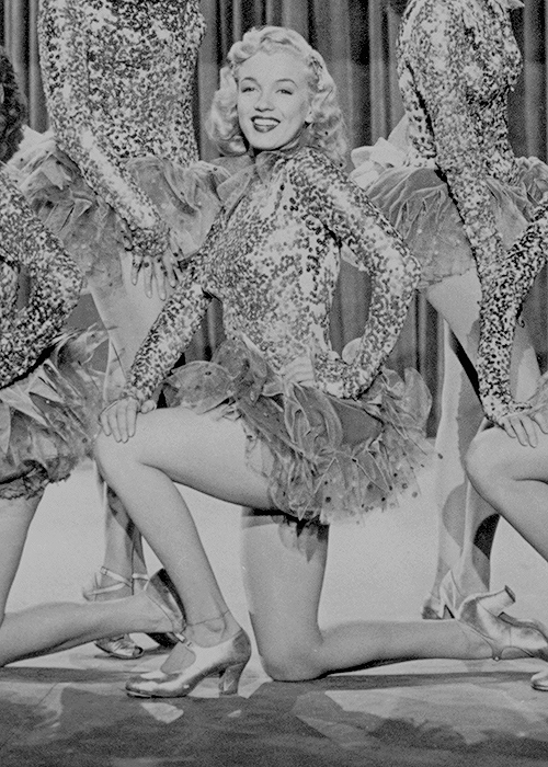 Marilyn Monroe in Ladies of the Chorus (1948).