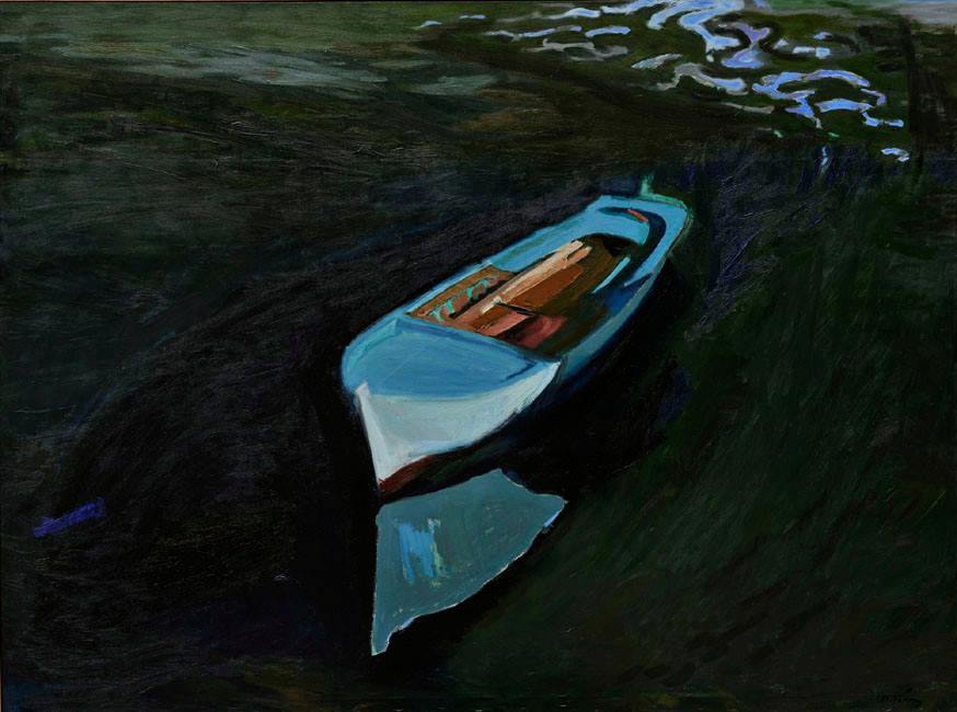 alongtimealone:  Panayiotis Tetsis, “Boat”, c.1978 